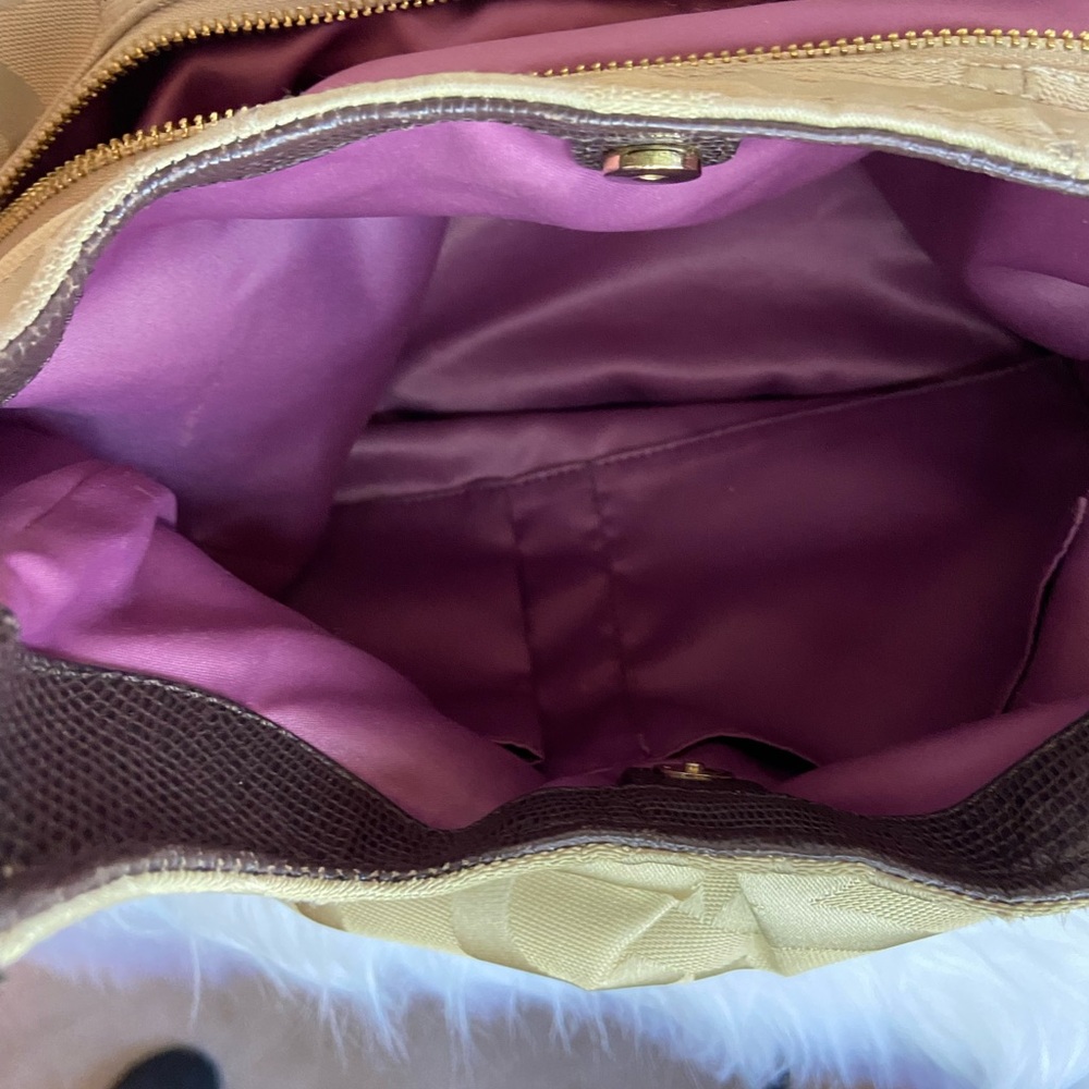 Coach Maggie Madison Signature Canvas/Leather Shoulder Bag - Picture 10 of 14